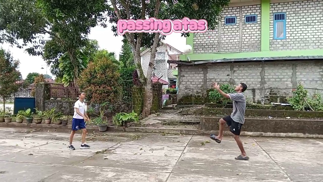 Tugas Pjok: passing bawah dan passing atas