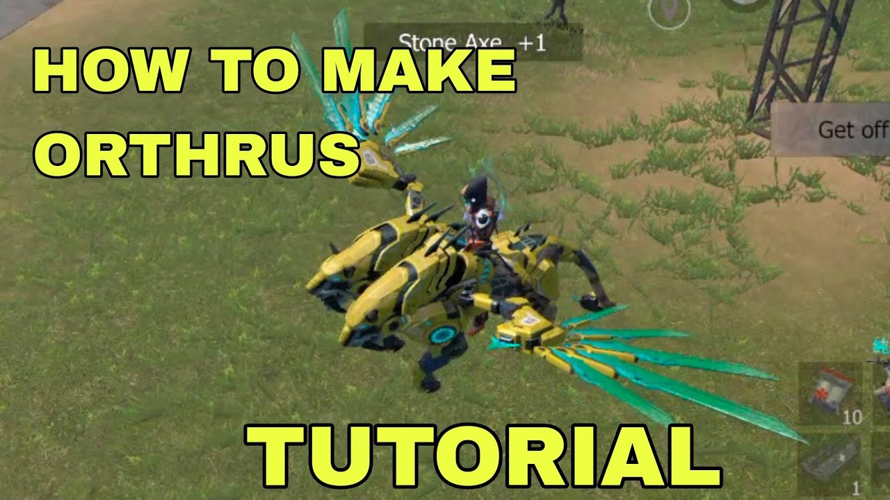HOW TO MAKE ORTHRUS PET | Last Island Of Survival