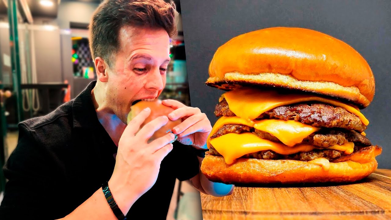 APÓS 90 DIAS SEM CHEAT MEAL FUI COMER UM SMASHBURGER !!