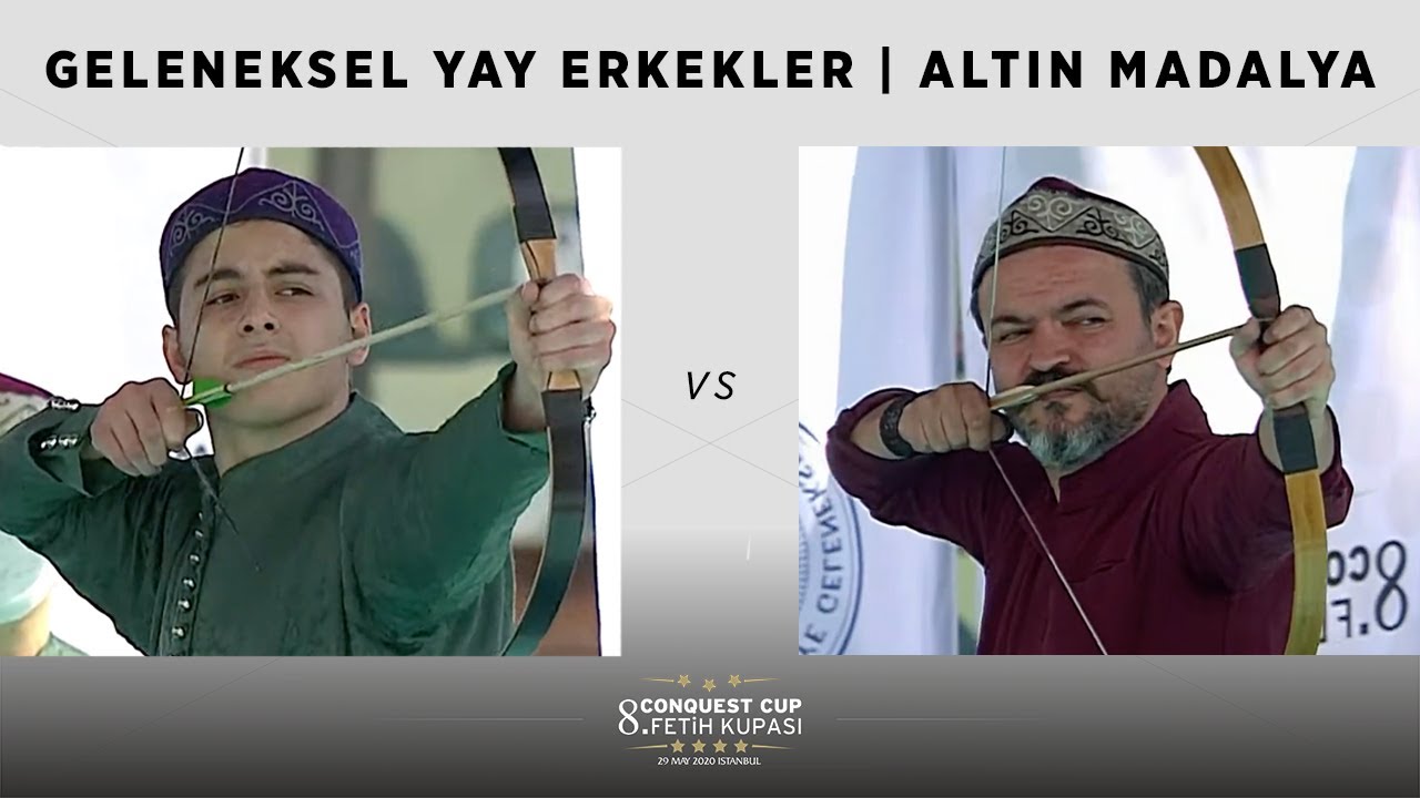 #İlkSporMüsabakası 8. Fetih Kupası Geleneksel Yay Erkekler | Ahmet vs Osman | Altın Madalya