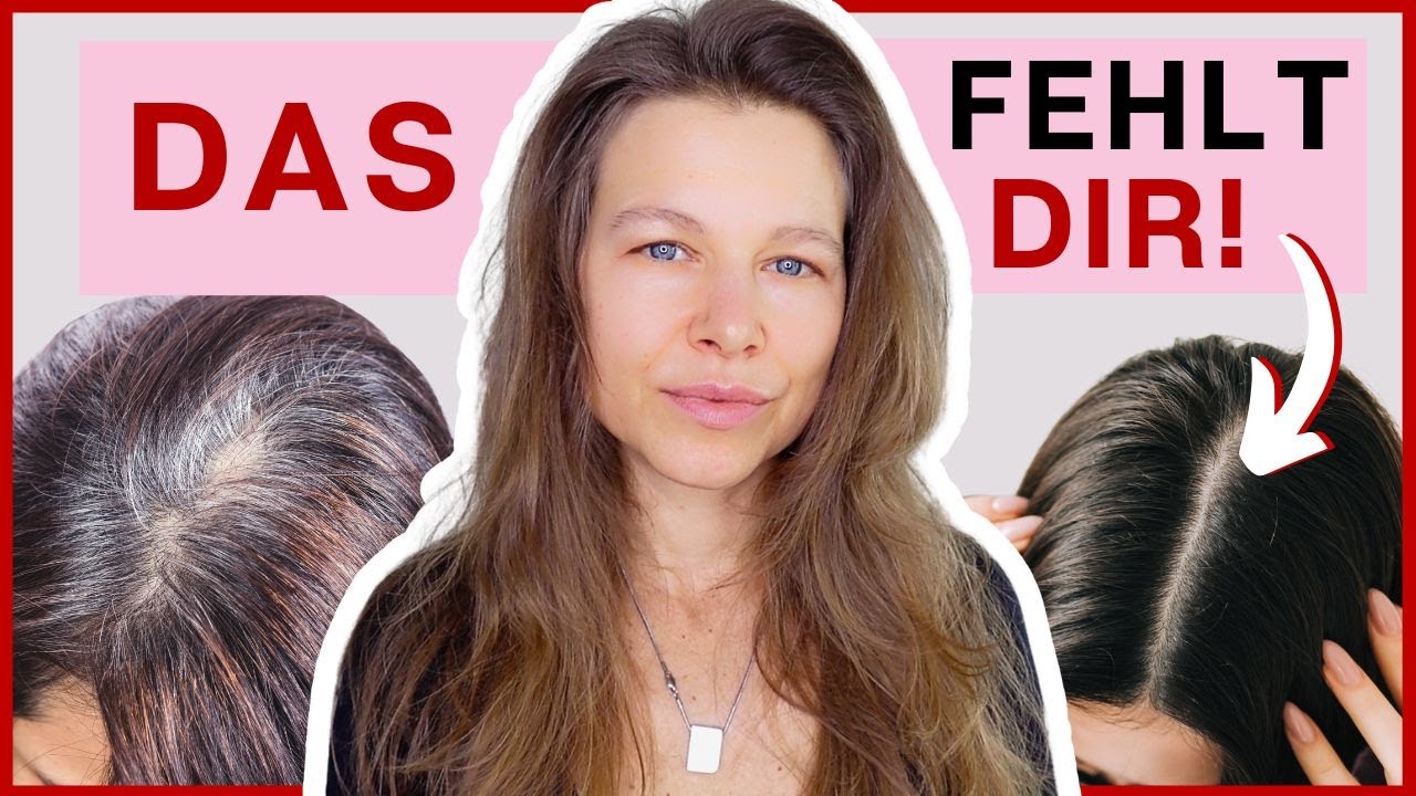 Diese 2 Lebensmittel gegen graue Haare (Anti-Aging Tipp)