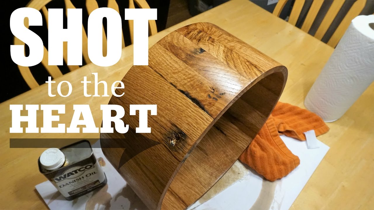 ОБОЛОЧКА МАЛОГО СТРЕЛЫ ИЗ ДУБА, Ч. 2 &mdash; формовка и ремонт