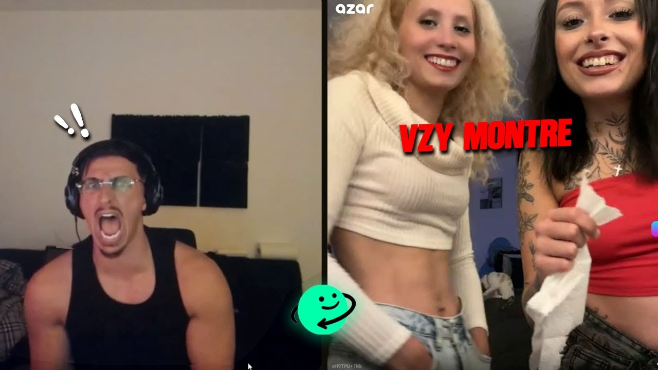 ELLES VEULENT VOIR MA B*** SUR LE LIVE AZAR 🔞?? - Jolavanille best of azar