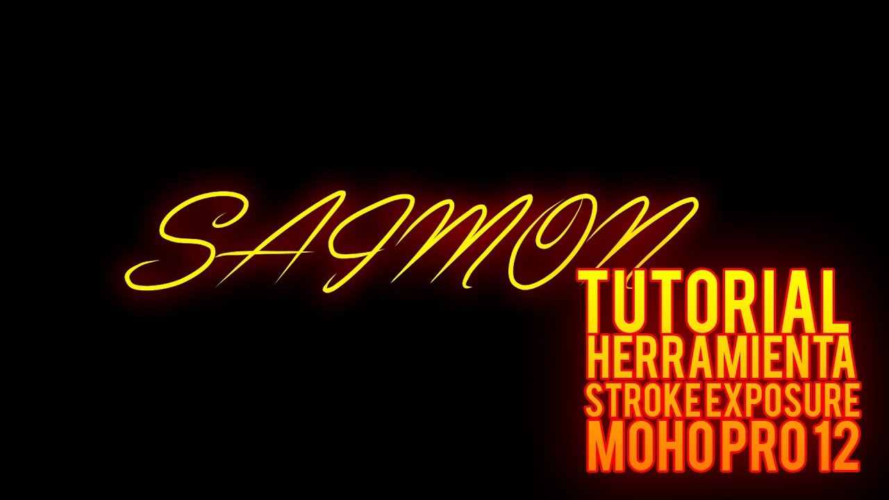 Tutorial Herramienta Stroke Exposure | MOHO PRO 12