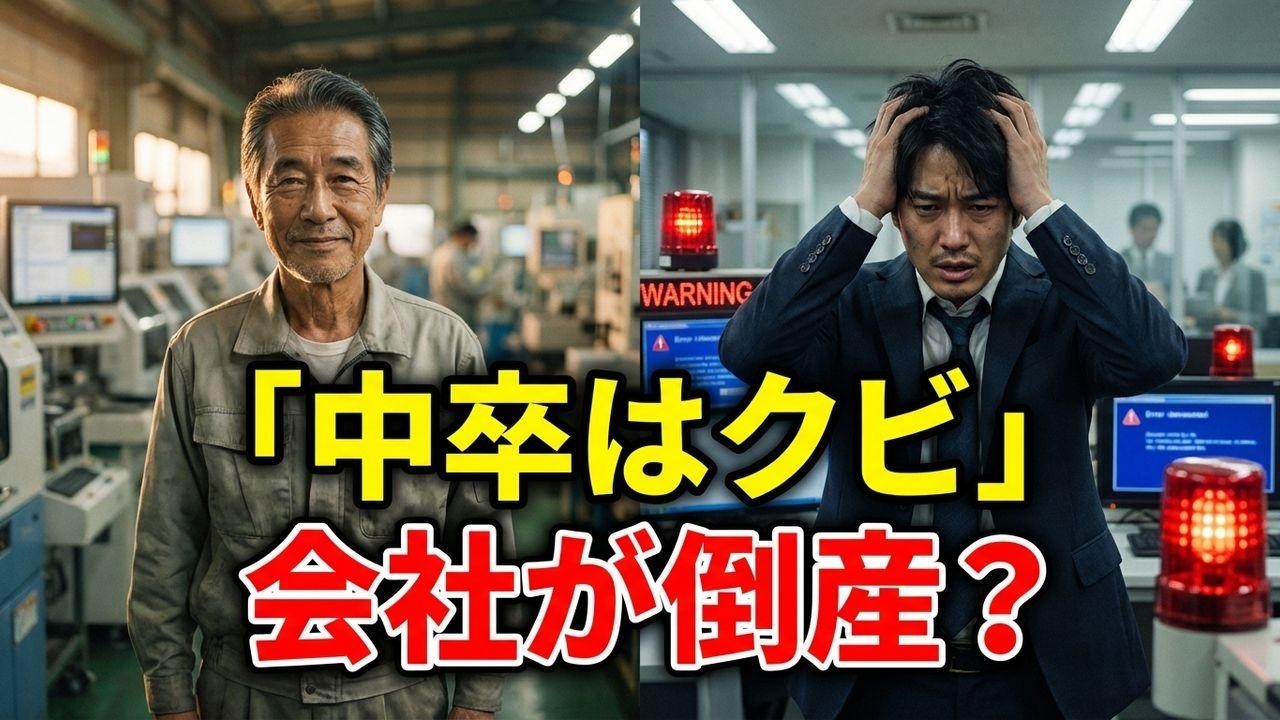 「中卒はクビw」と笑う部長。俺を奪い合う大企業の正体とは？