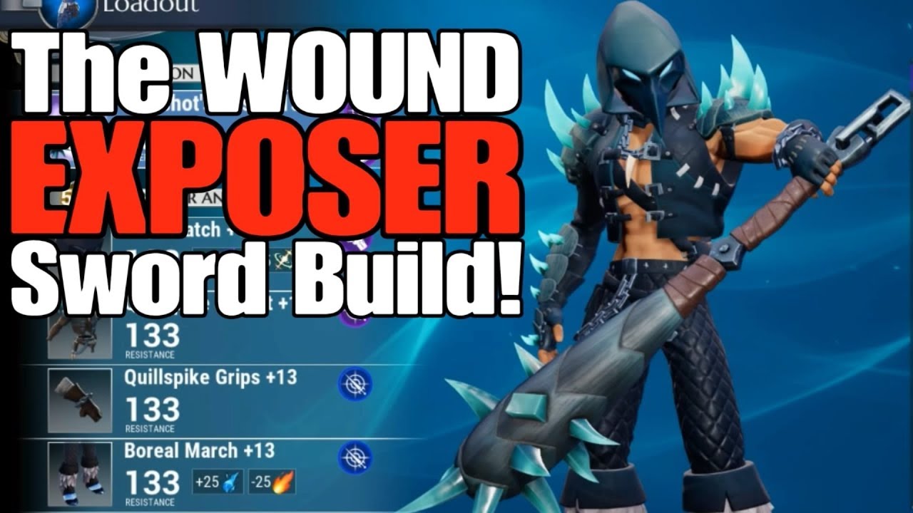 Dauntless - The Wound Exposer Sword Build! (Quillshot's Tusk)
