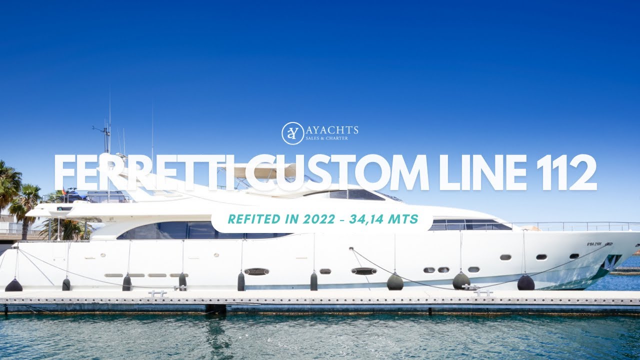 Yacht for sale Ferretti Custom Line 112 (AYACHTS - BYV2311003)