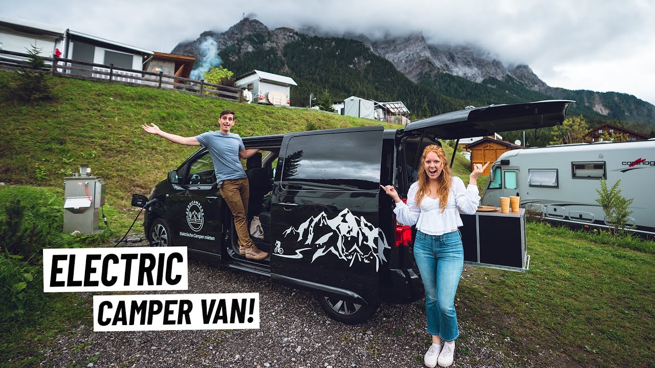 Full Tour of Our COMPLETELY ELECTRIC Camper Van! | European Road Trip Begins!