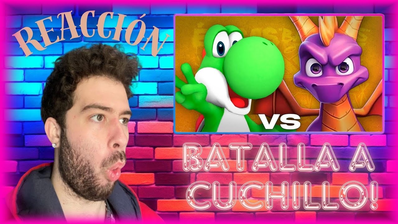 BATALLA A CUCHILLO!🔪REACCIONO A YOSHI VS SYPRO - Épicas Batallas de Rap del Frikismo ║SANTI_FS08