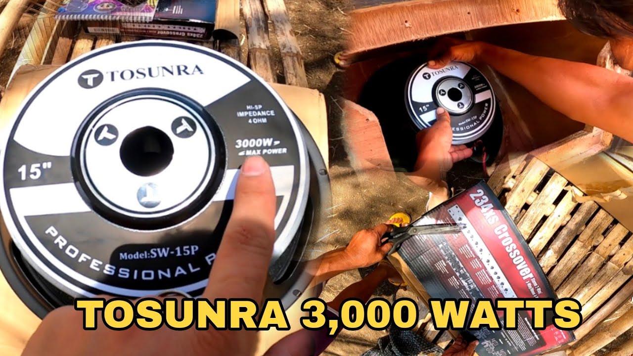 TOSUNRA 3,000 WATTS  SPEAKER