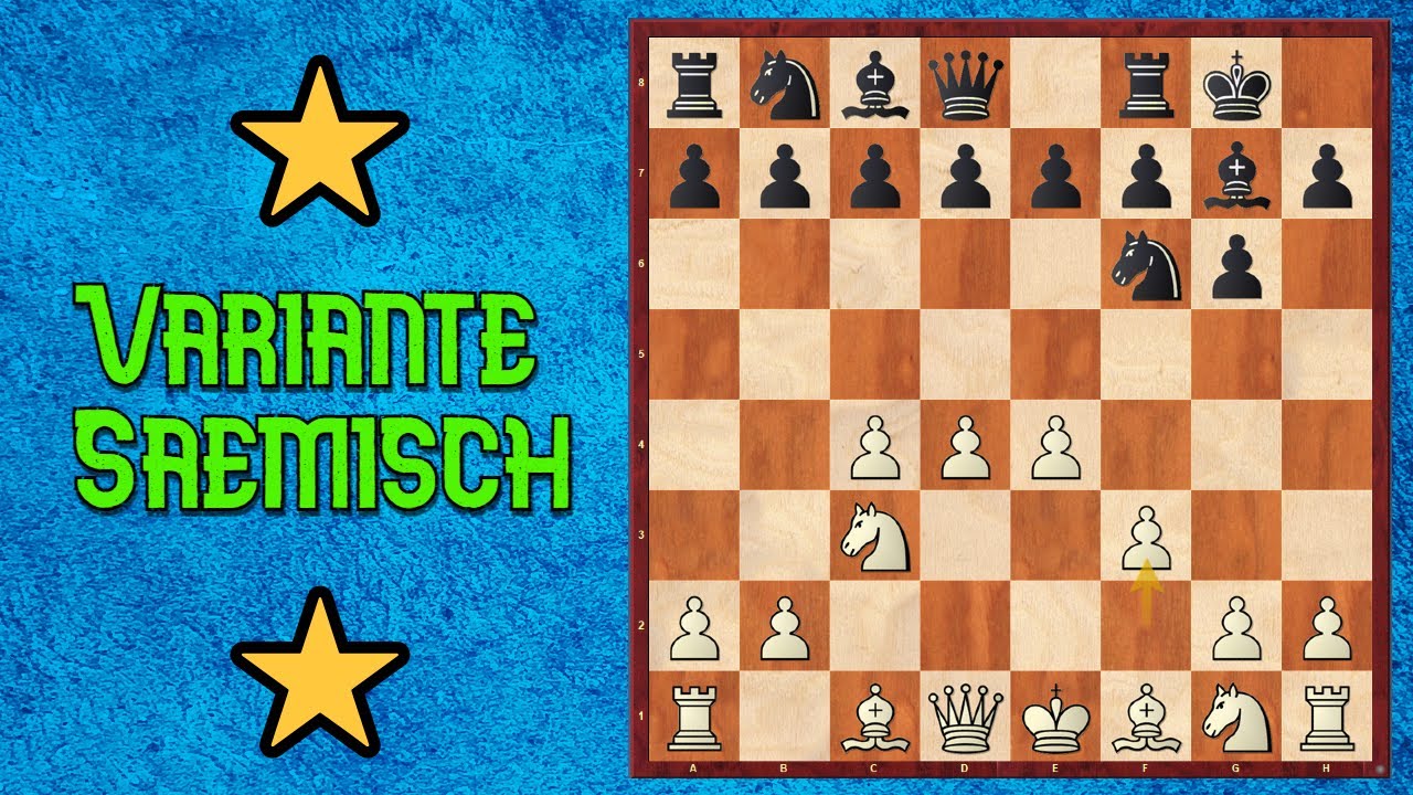 ¿Cómo jugar el agresivo ATAQUE SAEMISCH? / Aperturas dinámicas AJEDREZ ♟️