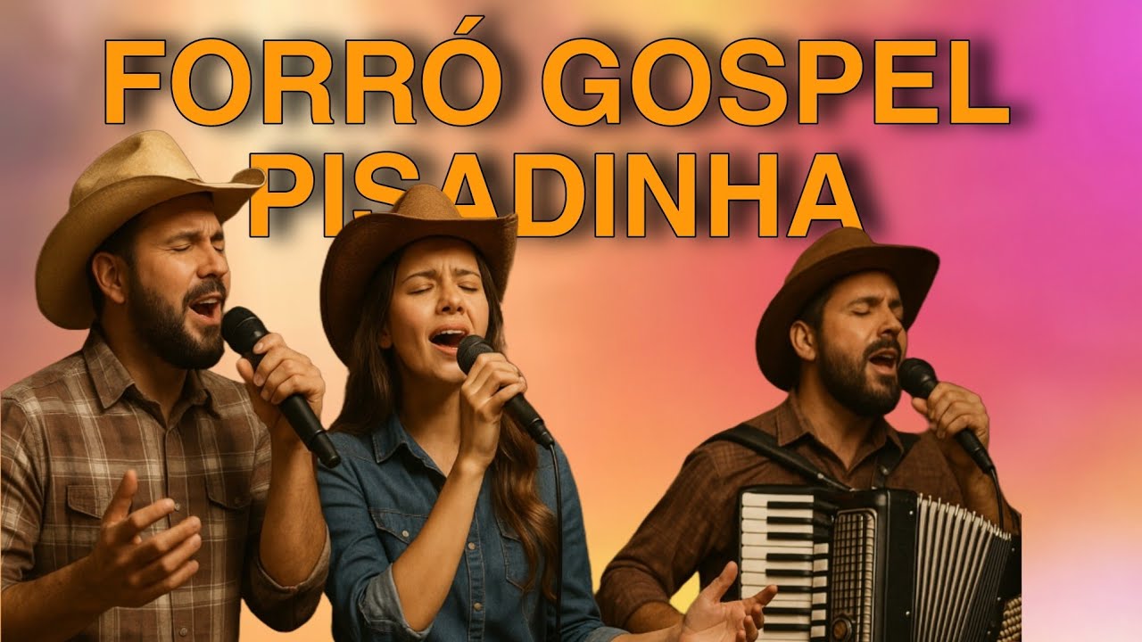 🔥 Ninguém Esperava Esse Forró Gospel Pisadinha 2025! 😱🎶 Prepare o Coração! ❤️🕺