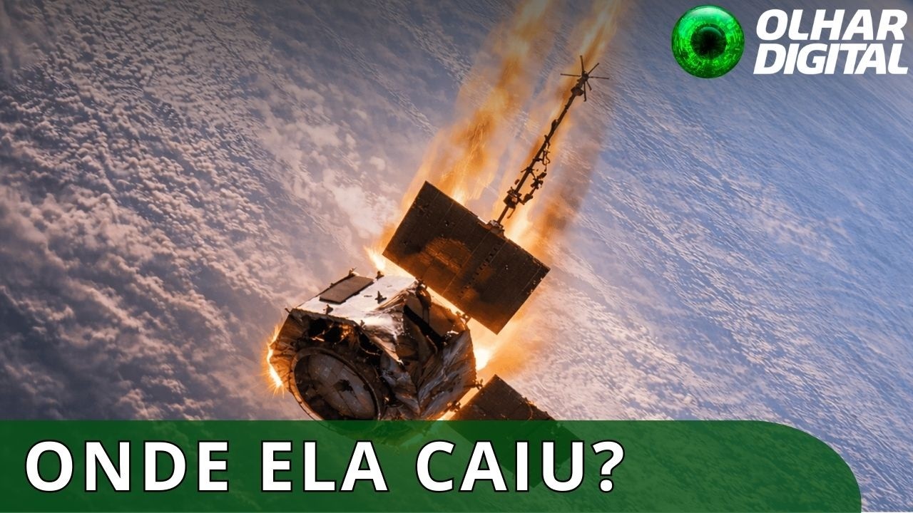 Sonda espacial da NASA cai na Terra