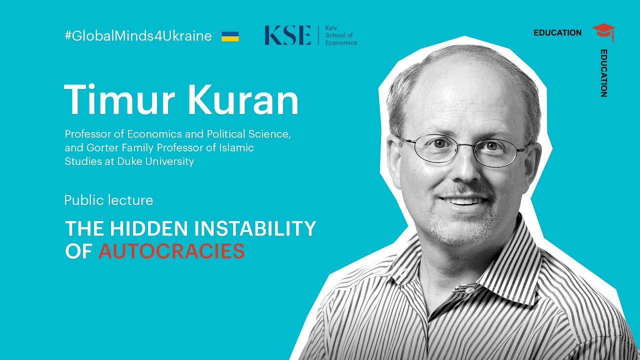 The hidden instability of autocracies | Online lecture of Timur Kuran