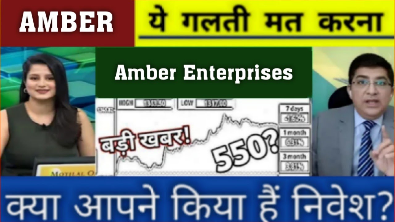 Amber Enterprises Share Latest News | Amber Enterprises Share | Amber Enterprises share latest news