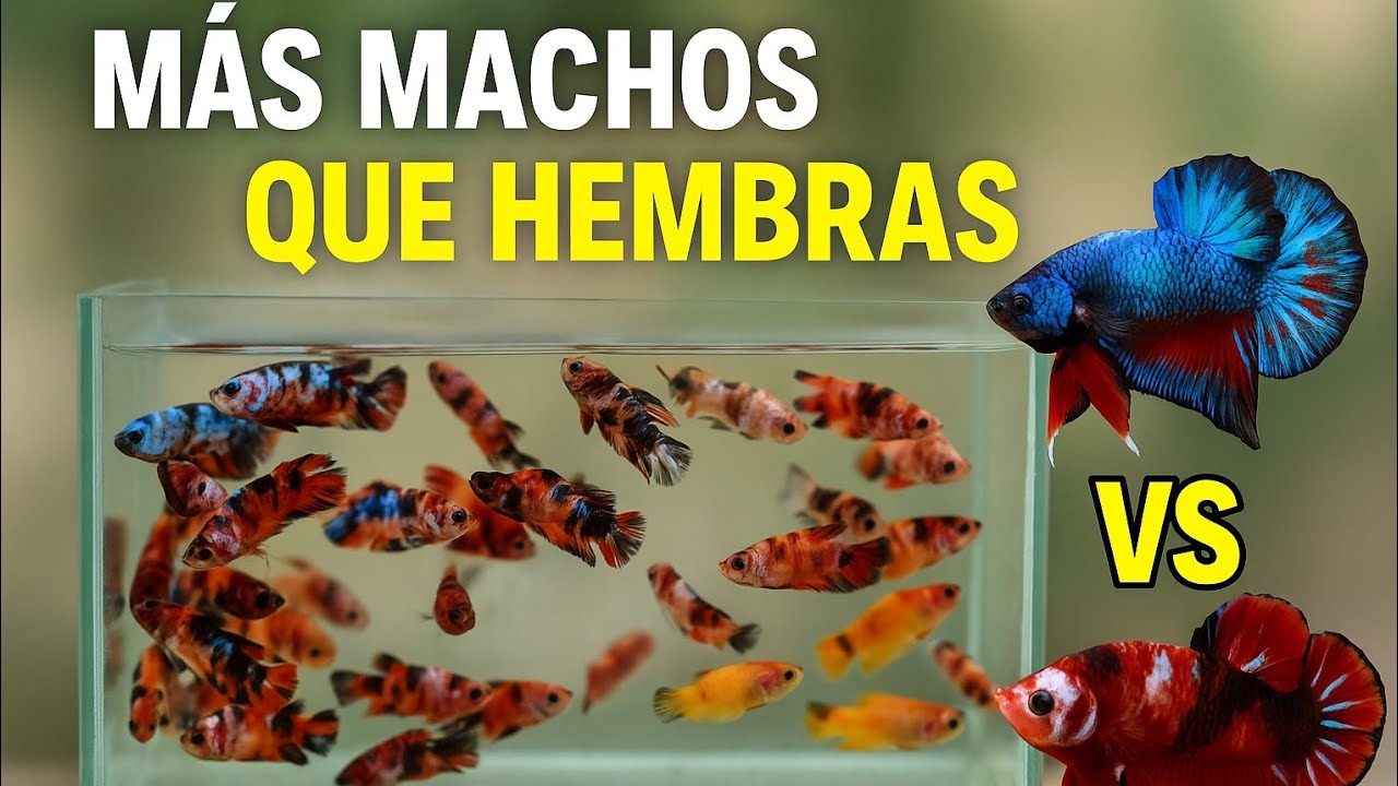 Cómo lograr una mayor cantidad de machos en la reproducción de bettas