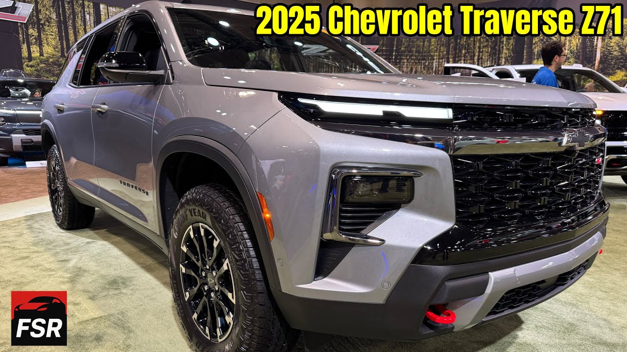 2025 Chevrolet Traverse Z71 &ndash; Rugged 3-Row SUV with Off-Road Attitude