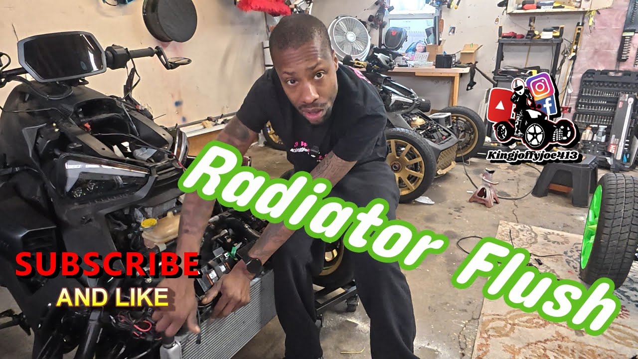 Can-Am Ryker Radiator Flush Instruction 