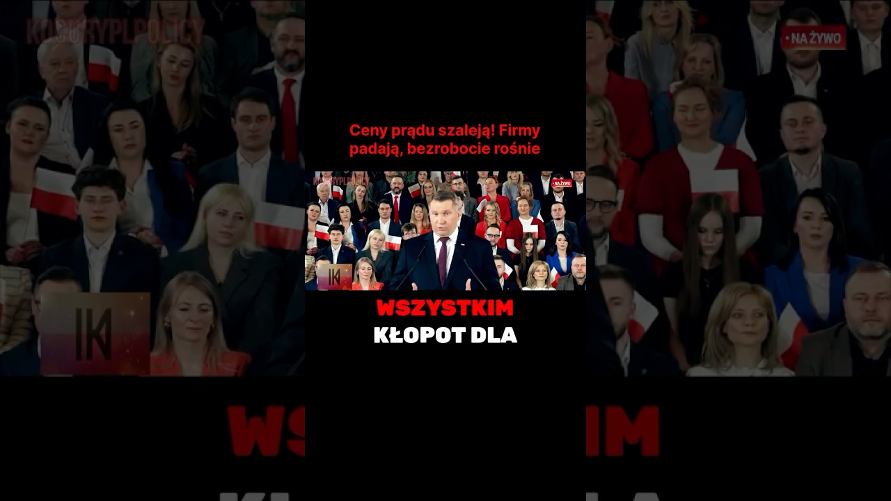Ceny prądu szaleją! Firmy padają, bezrobocie rośnie