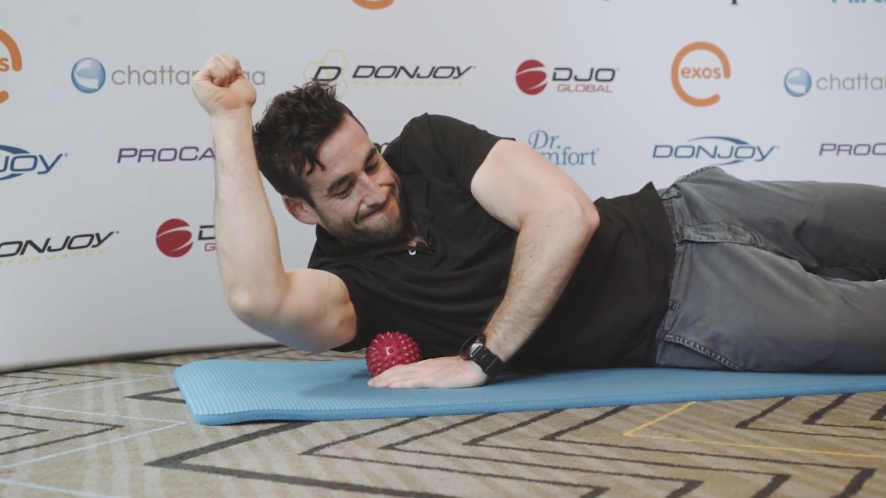 Neck & Shoulder Pain Released Using Procare Spikey Ball - DK Physio
