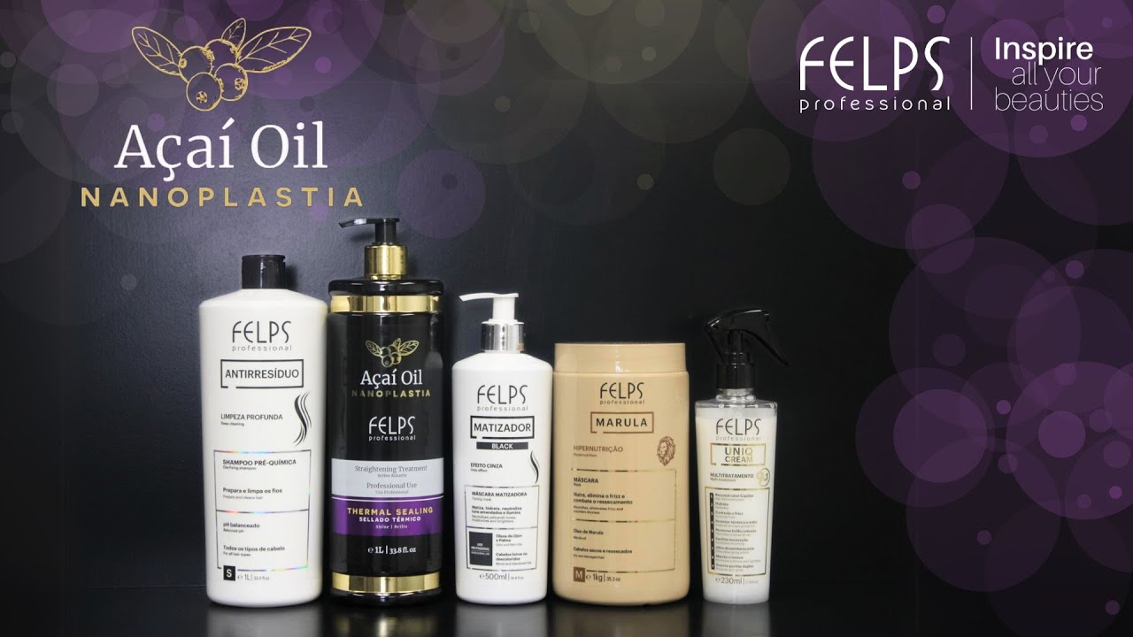 Tutorial Açai Oil Nanoplastia -Aplicacion en cabello gris