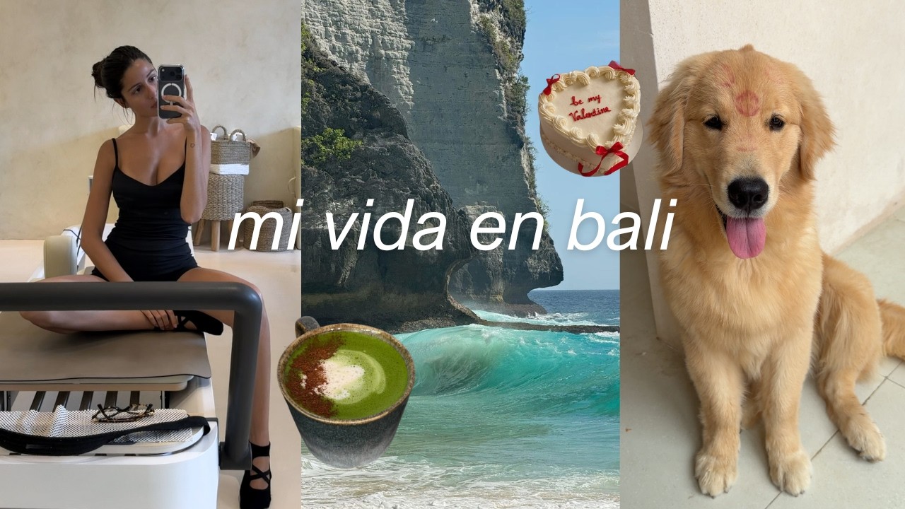 vlog | 48h en bali conmigo, rutina glow up, shopping, eventos, etc