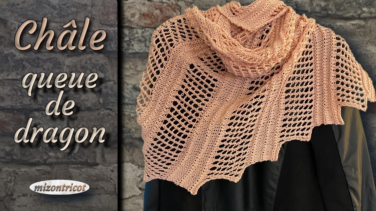 [TRICOT]  TUTO ♥ CHÂLE 
