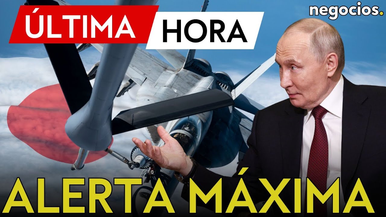 ÚLTIMA HORA | Bombarderos nucleares rusos desatan las alarmas en el mar de Japón