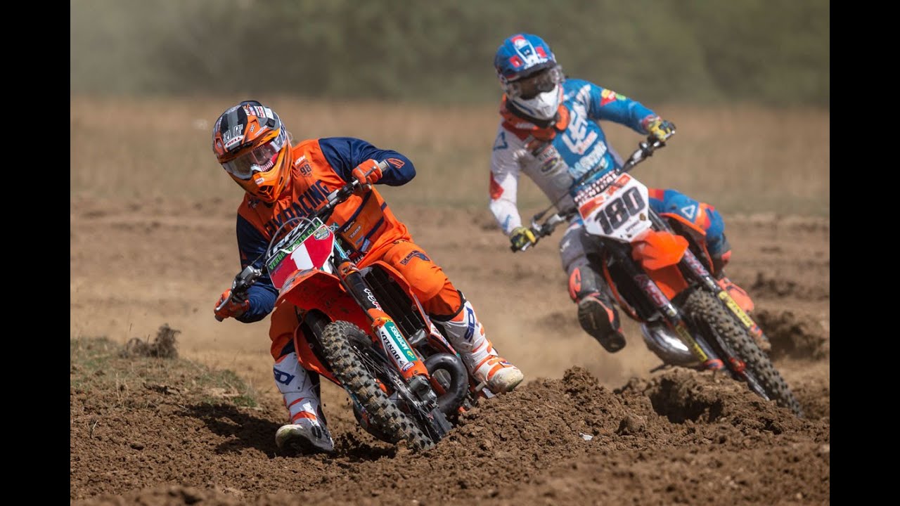 Mega clash between Brad Anderson and Josh Spinks at Apico 2-Stroke Festival in Kent, UK