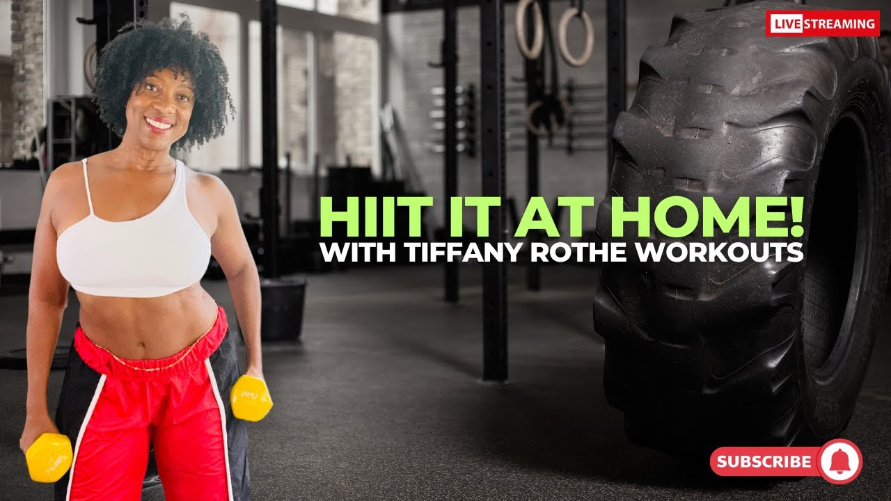 High-Intensity Interval Training (HIIT) at Home with Tiffany Rothe Workouts