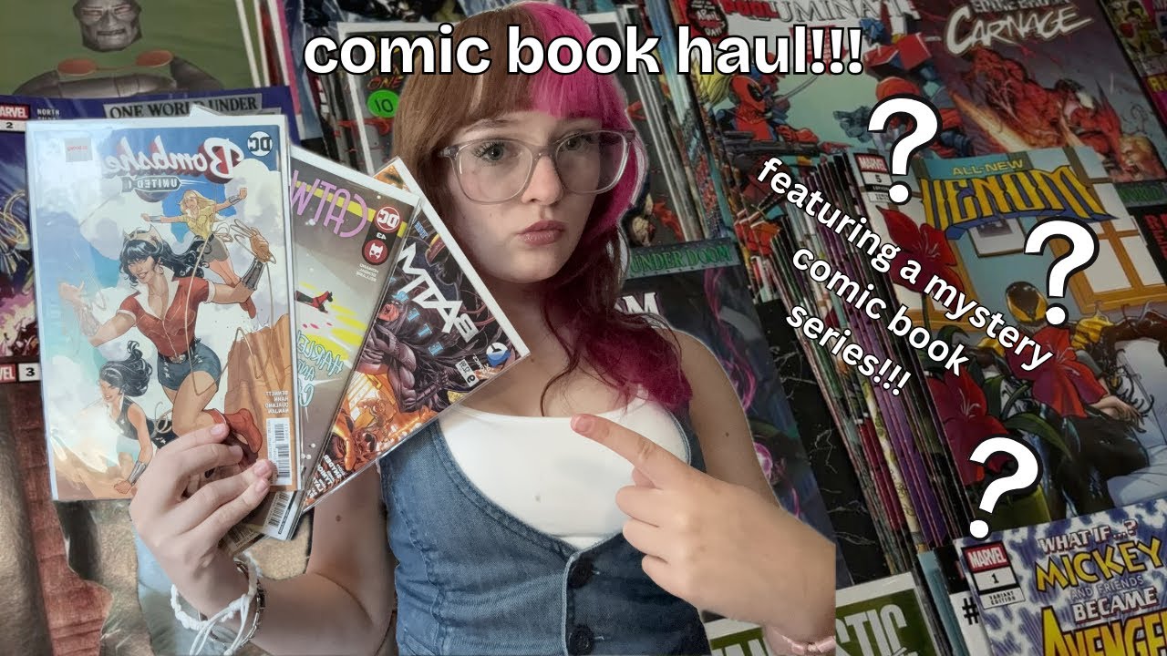 comic book haul + rare find??? 💥