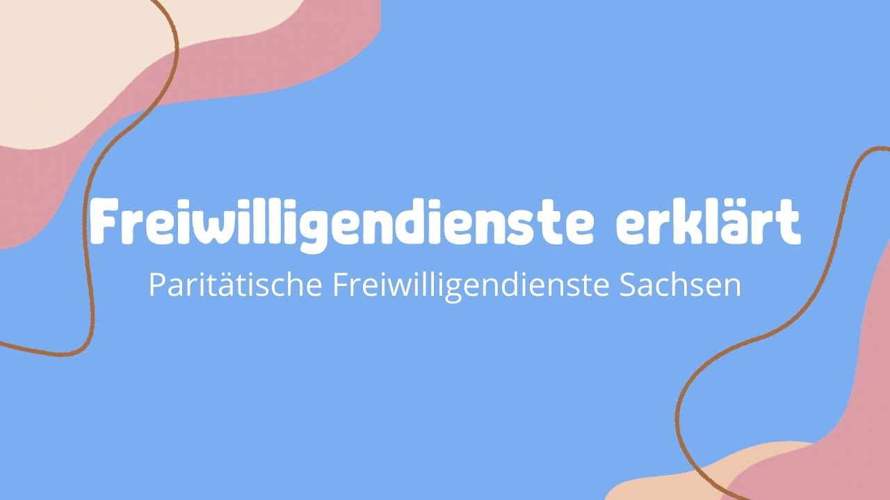 Freiwilligendienste erklärt - Interview von Quickstart Sachsen