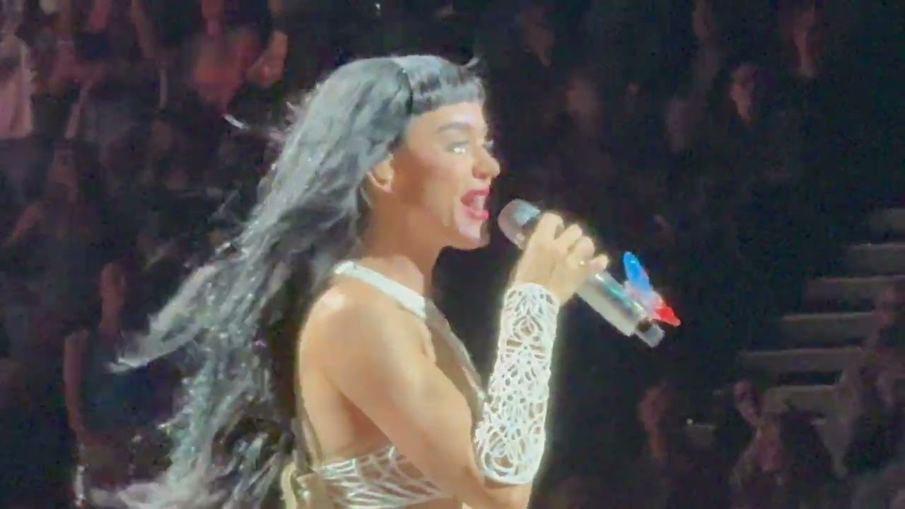 Katy Perry performs Wide Awake Live in London O2 The Lifetimes Tour
