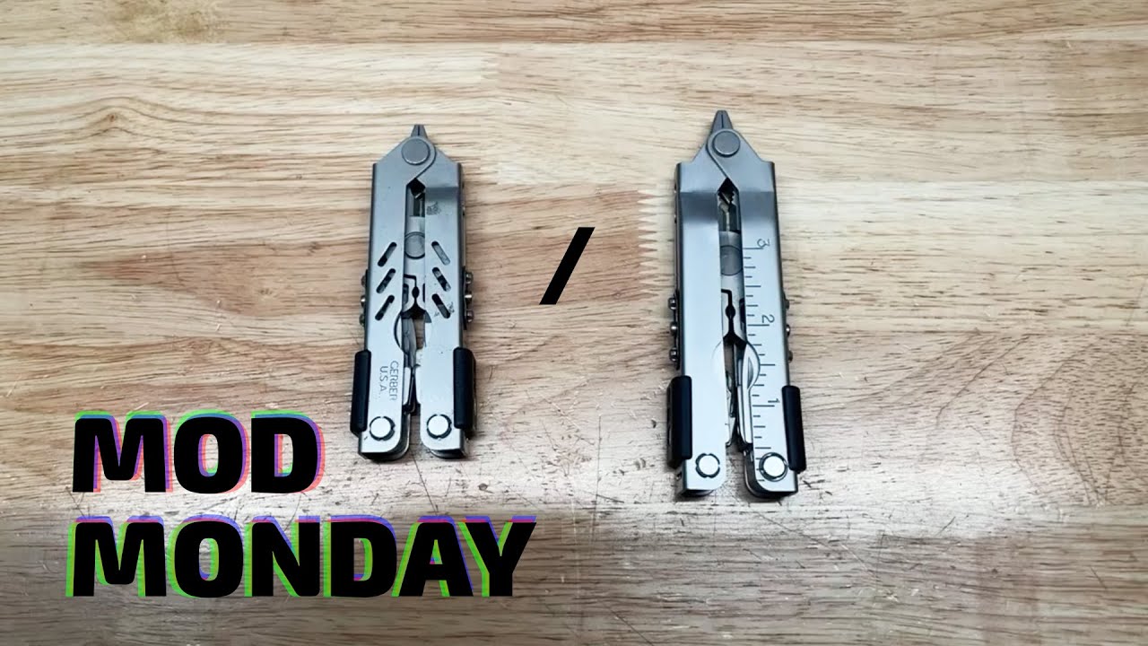 Swapping Pliers on the Gerber MP600 and MP400 #modmonday