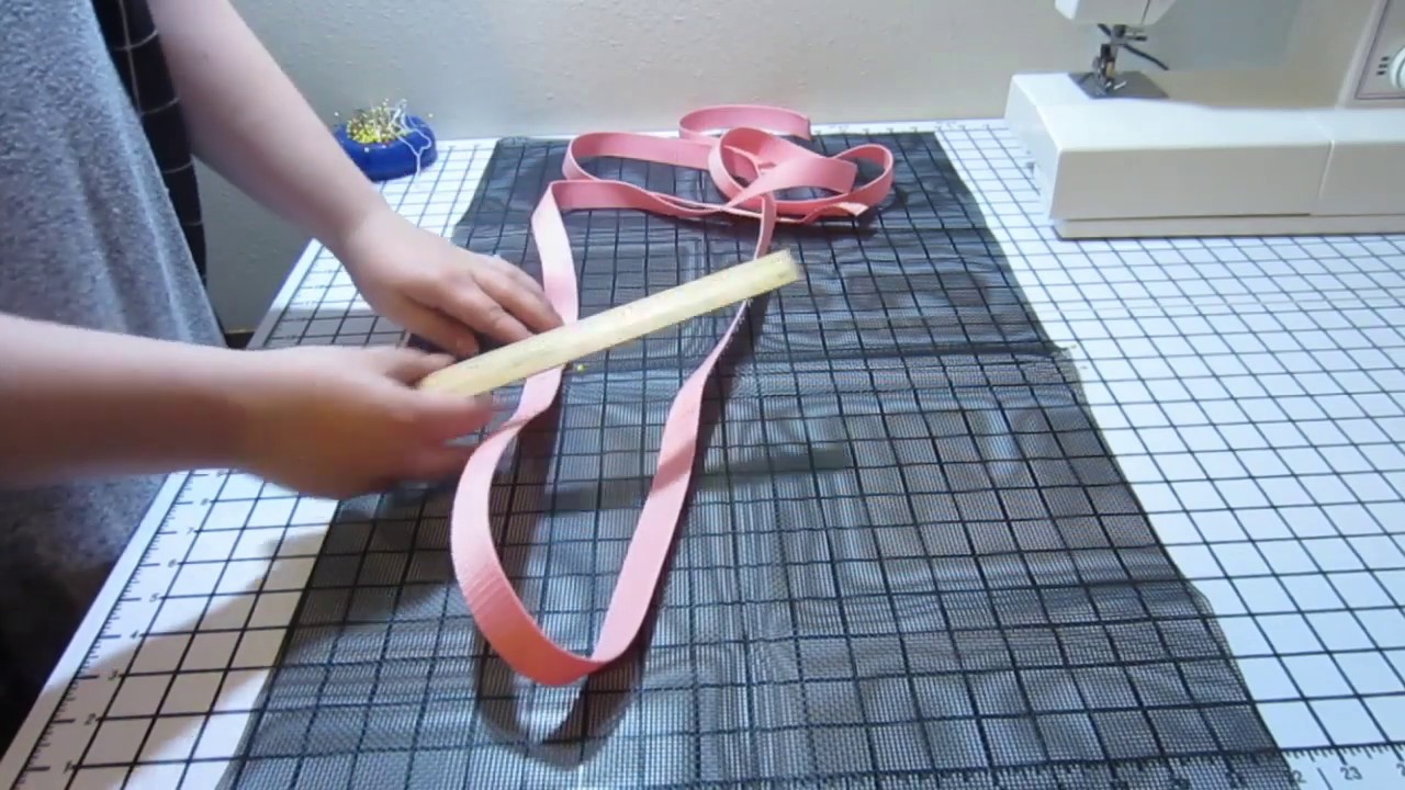 Mesh reuseable market tote tutorial