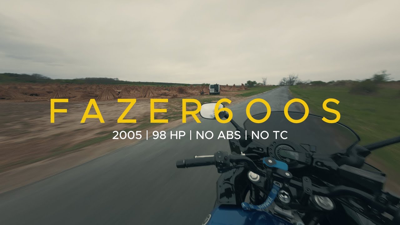 BEFORE THE RAIN | POV 4K ENGINE SOUND | YAMAHA FZ6S