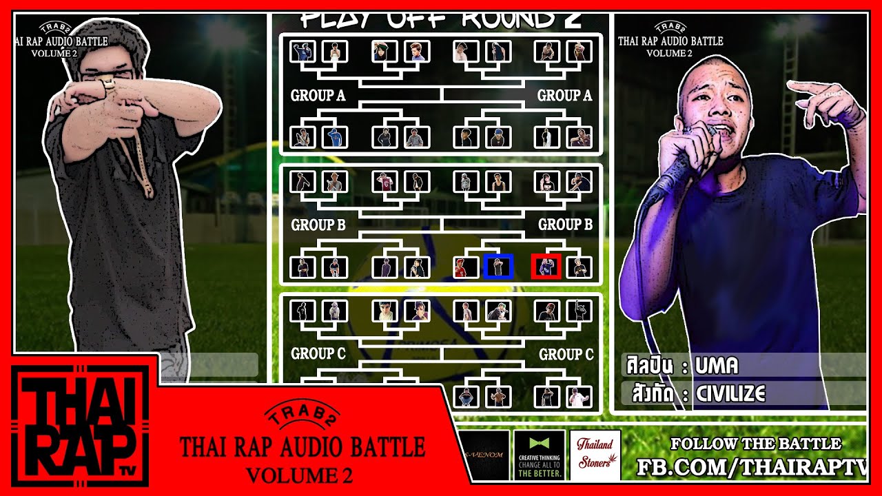 FIIXD vs UMA - Round 2 [Thai Rap Audio Battle V.2]