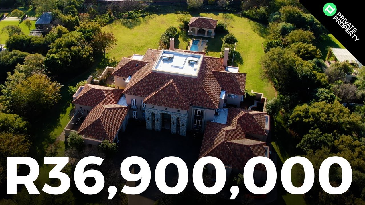 Live Like Royalty in this Opulent Country Mansion in Waterfall