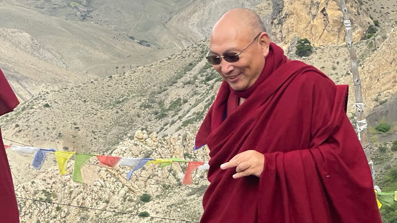 Opening ceremony of Shenten Thagyeling the last video. #menritrinzin #yungdrungbon #bonreligion