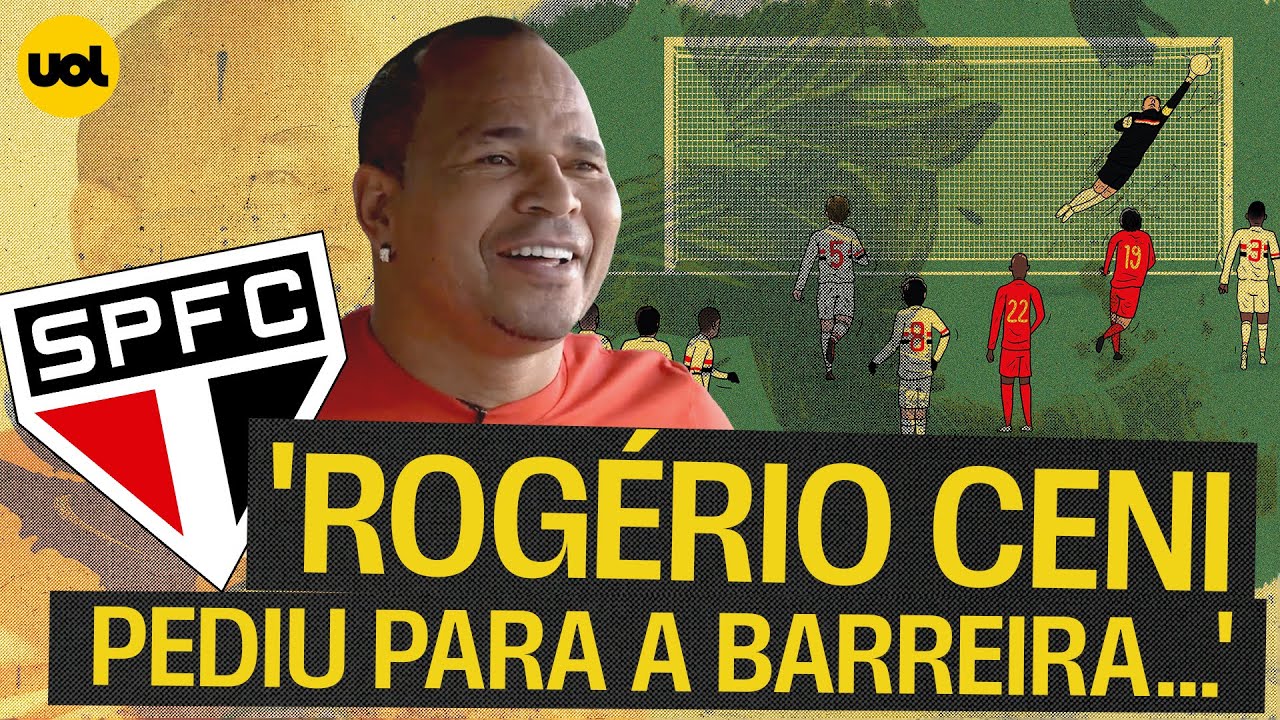 ALOÍSIO CHULAPA DIZ O QUE ROGÉRIO CENI PEDIU PARA OS JOGADORES NA BARREIRA ANTES DE DEFESA HISTÓRICA