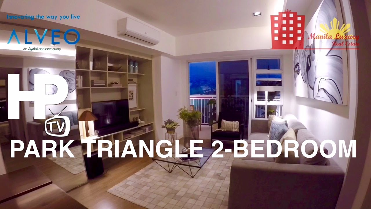 Park Triangle Residences 2 Bedroom Tour Bonifacio Global City Taguig by HourPhilippines.com