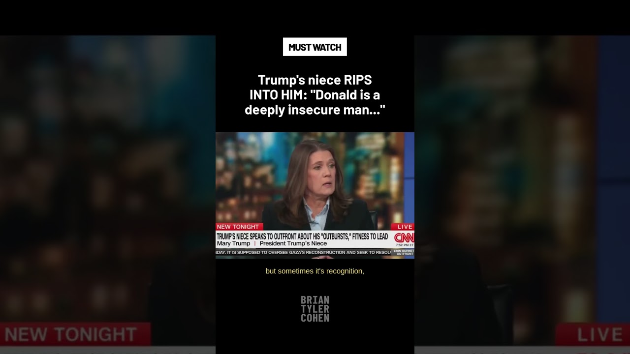Trump's niece RIPS INTO HIM: 