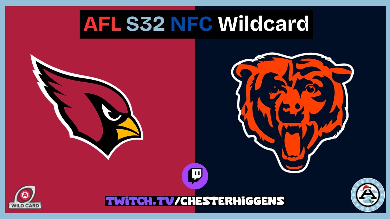 Arizona Cardinals Vs Chicago Bears  |  AFL S32  |  NFC WC