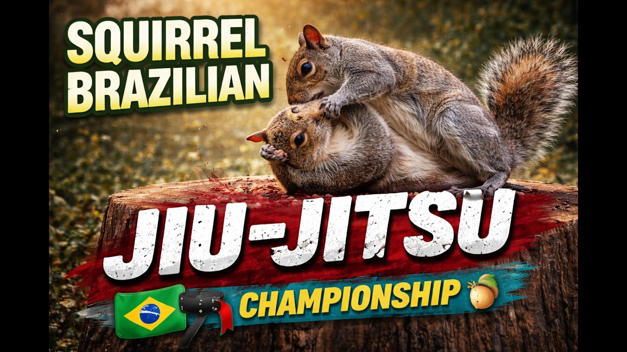 Squirrel Brazilian Jiu-Jitsu Championship 🥋🐿️ | Blue Ridge Wildlife