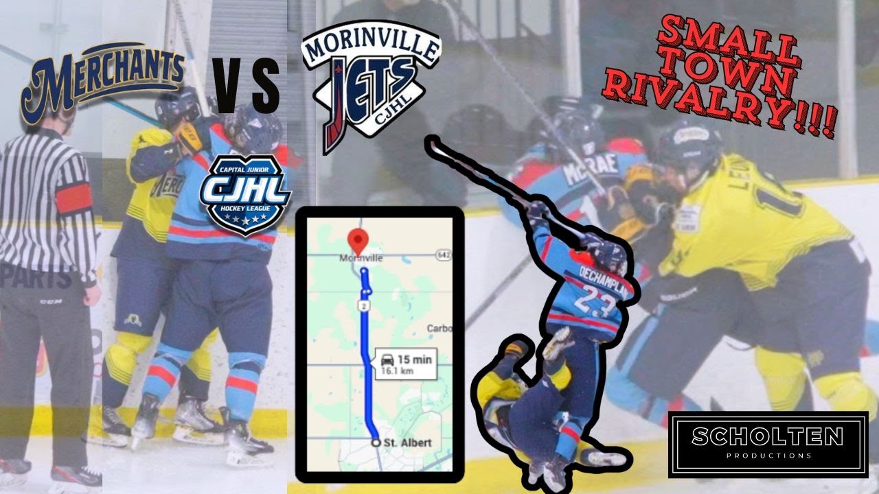 (ROUGHEST GAME OF THE YEAR?) St. Albert Merchants vs Morinville Jets | CJHL | December 1, 2024