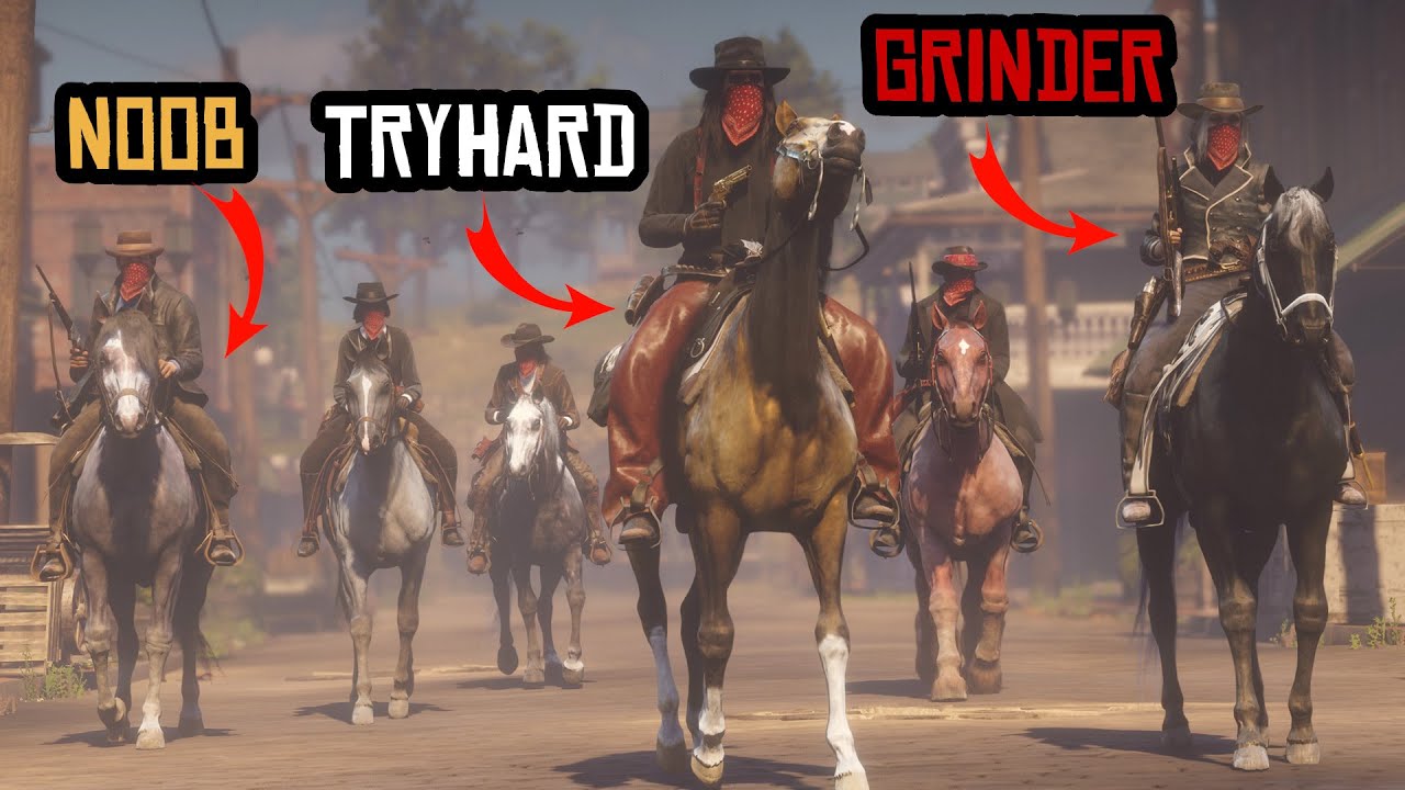 7 Types of Players in red dead online