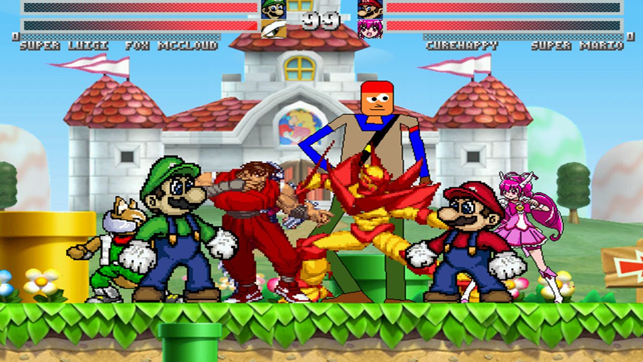 Team andersonkenya1 vs Team Hank chevsky MUGEN Request 4v4 Battle!!!