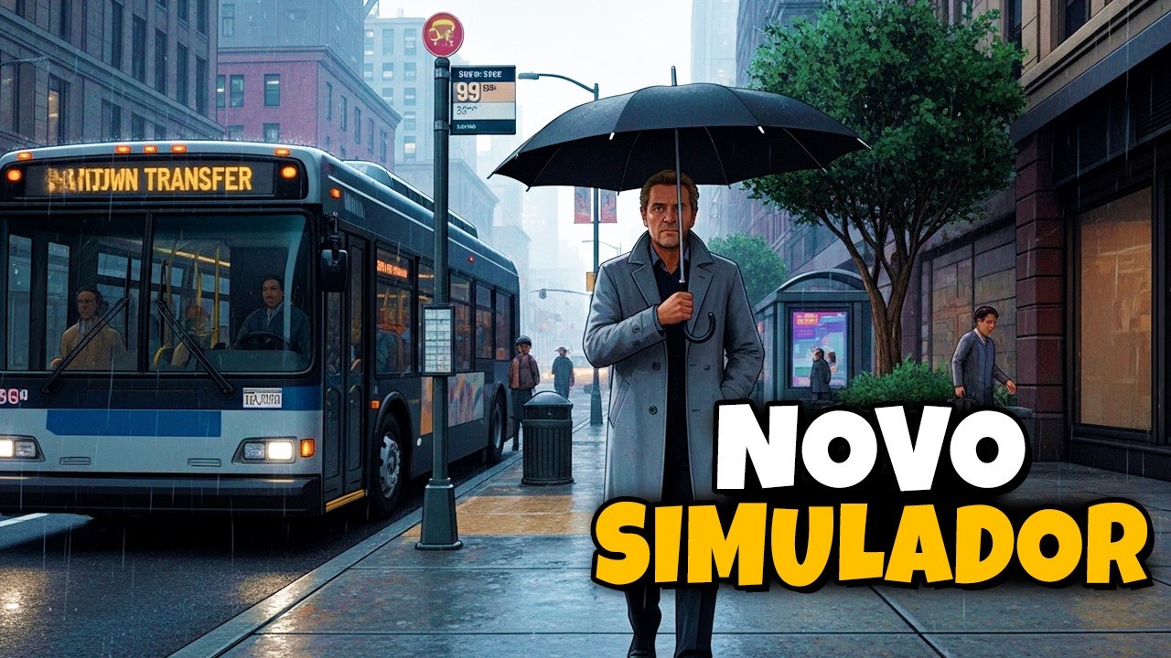 Este Simulador de Ônibus Está Incrível - Bus Bound