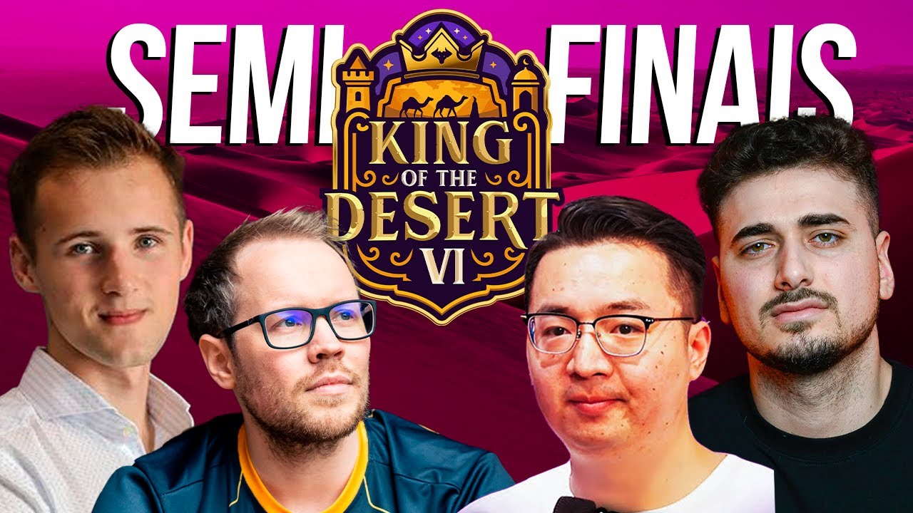 SEMIFINAIS! U$50.000 King of the Desert VI, por @membtv !info
