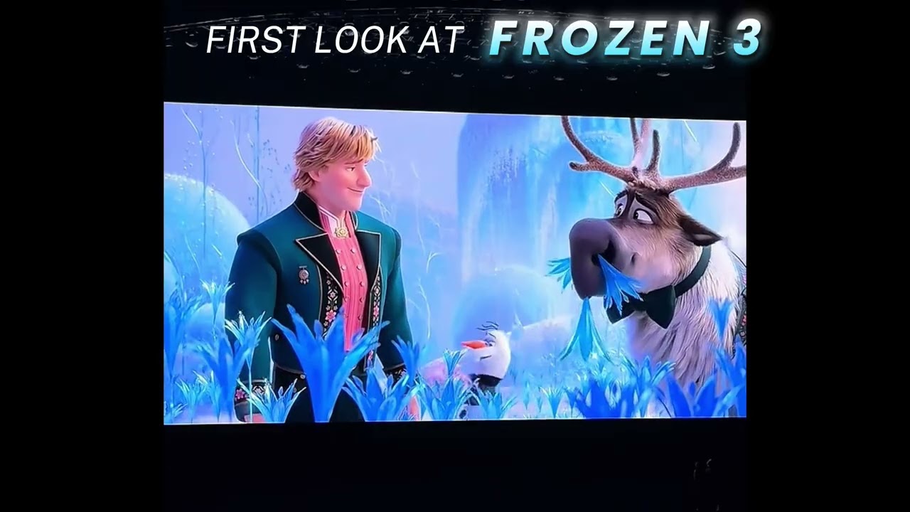 Frozen 3 | First Leak Real Footage | No click Bait